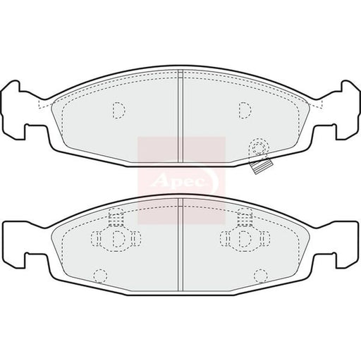 Apec Front Brake Pad Set PAD1131