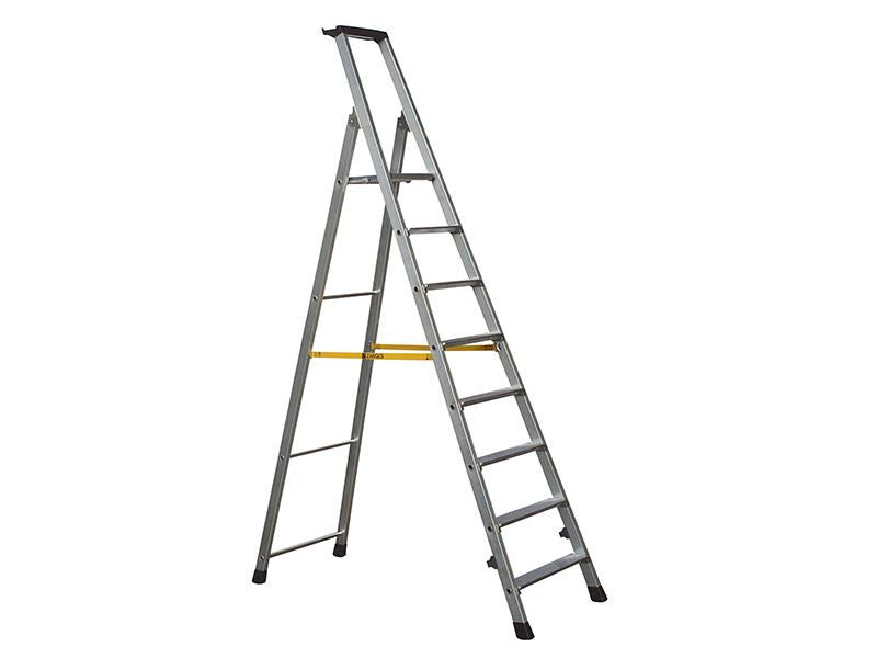 Zarges Trade Platform Steps, Platform Height 1.7m 8 Rungs Zarges - Dynamic Drive