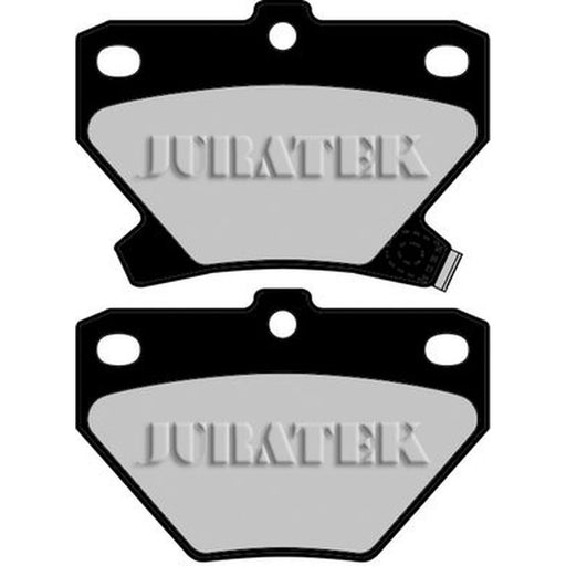 Juratek Rear Brake Solid Discs & Pads fits Toyota Corolla 2001-2007 1.8