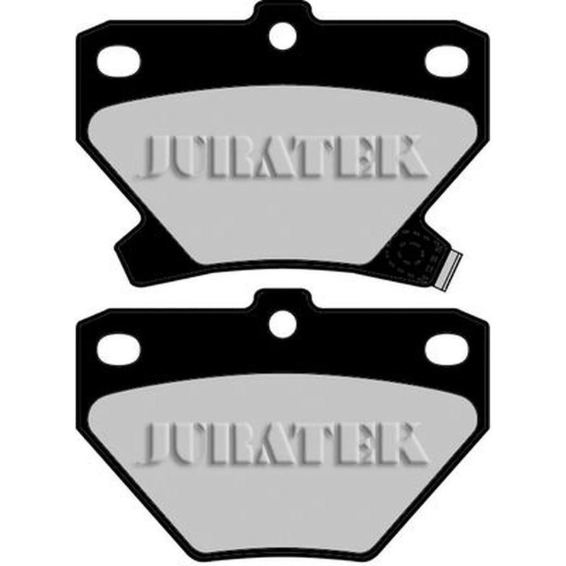Juratek Front & Rear Brake Discs & Pads fits Toyota Corolla 2001-2007 1.8
