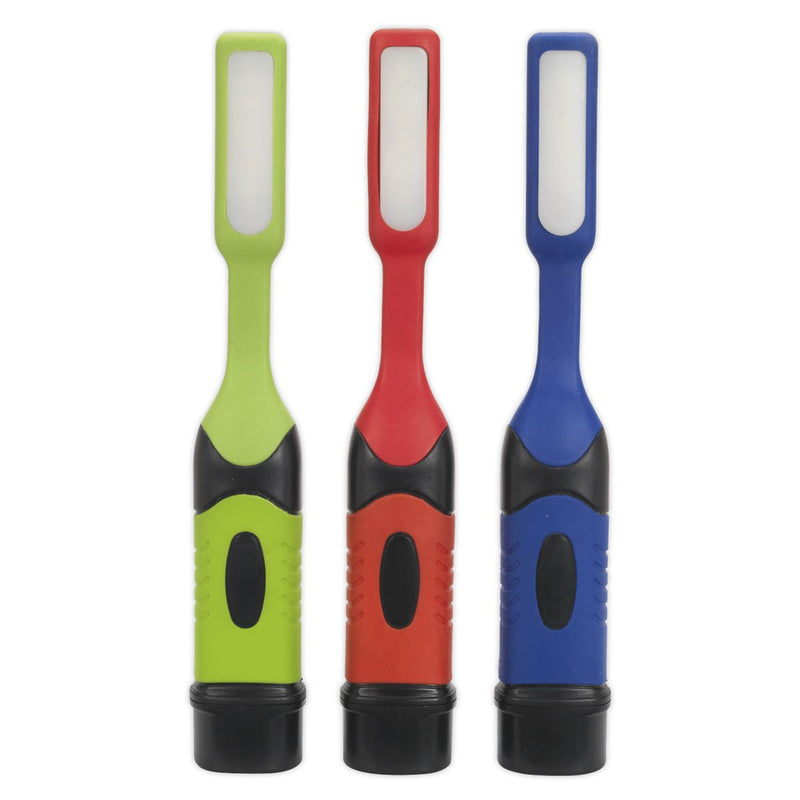 Sealey Magnetic Flexi-Head Pocket Light 3 X Aaa Display B Sealey - Dynamic Drive