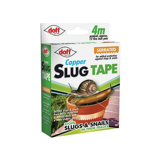 Doff Slug & Snail Adhesive Copper Tape 4m DOFF - Dynamic Drive