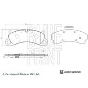 Blue Print Front Brake Pad Set ADBP420060
