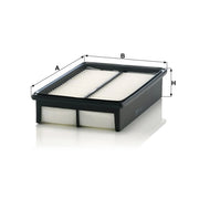 MANN-FILTER Engine Air Filter C 28 017