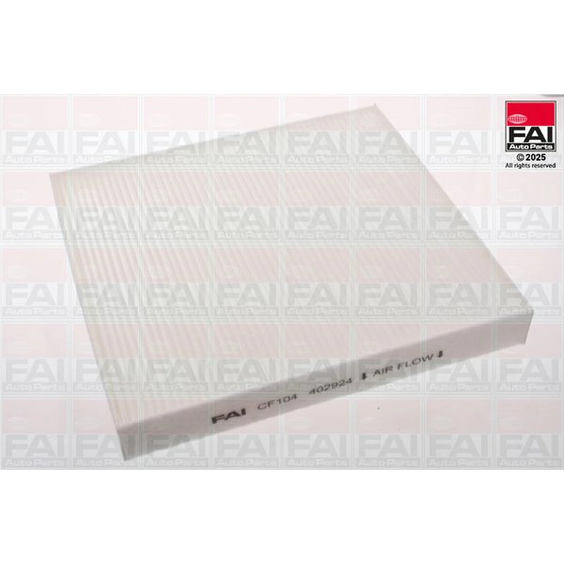 FAI Cabin Air Filter (Pollen Filter) fits Audi A3 2012-2022