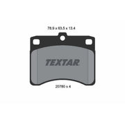Textar Front Brake Pad Set 2078001