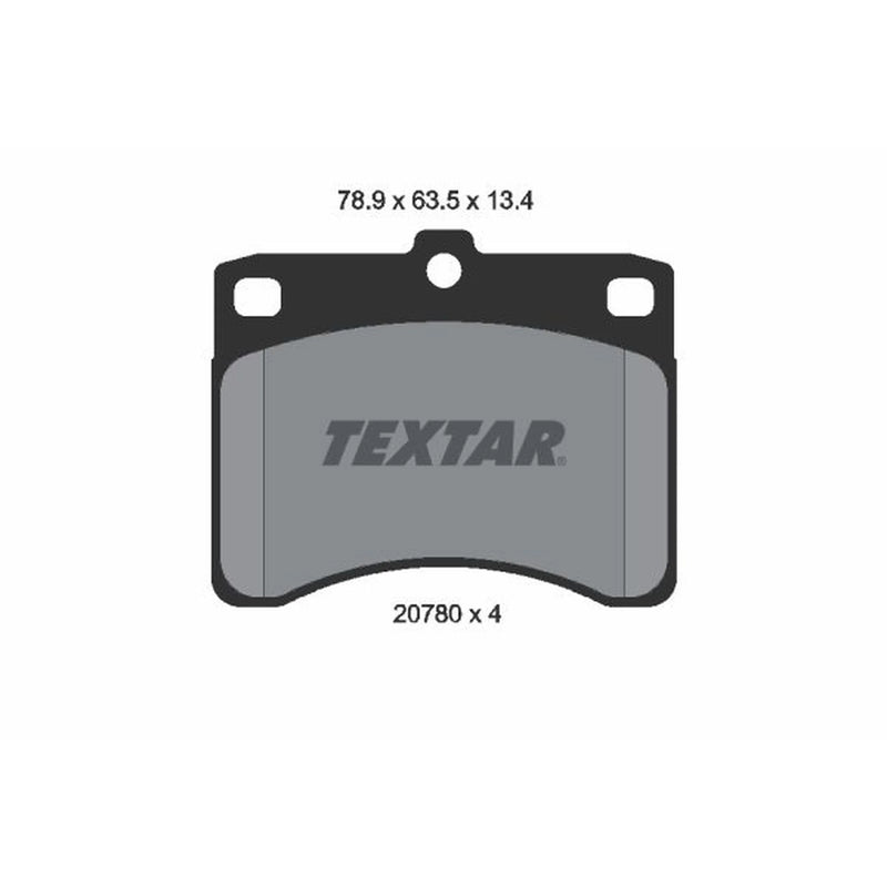 Textar Front Brake Pad Set 2078001