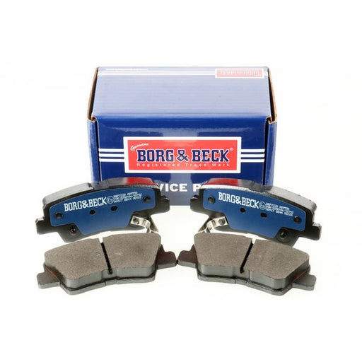 Borg & Beck Rear Brake Solid Discs & Pads fits Kia Optima 2012-2019 1.7 2.0