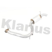 Klarius Box With Tail Pipe Rear fits Toyota Rav 4 III 2006-2013 2.2