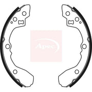 Apec Brake Shoe Set Axle Kit fits Kia Rio I 2000-2005 1.3 1.5