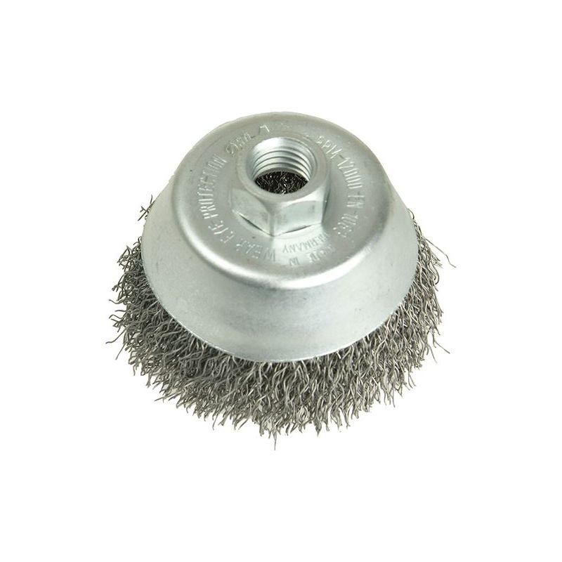 Lessmann Cup Brush 60mm M14, 0.35 Steel Wire Lessmann - Dynamic Drive