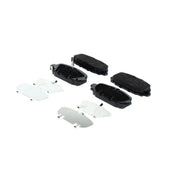 Bosch Front & Rear Pads fits Jeep Compass 2016-2017 1.4 1.6 2.0