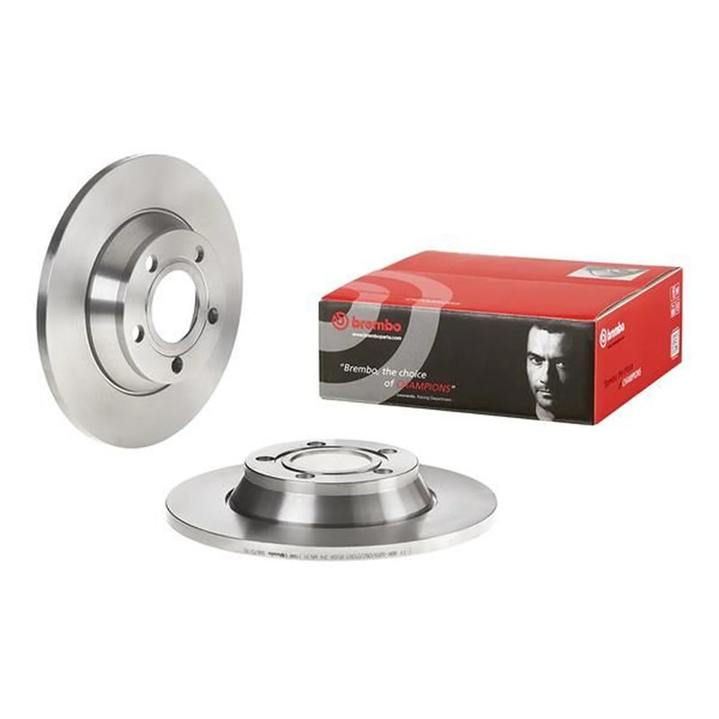 Brembo Front Solid & Rear Solid Brake Discs & Pads fits Audi A4 B5 1996-2001 1.8