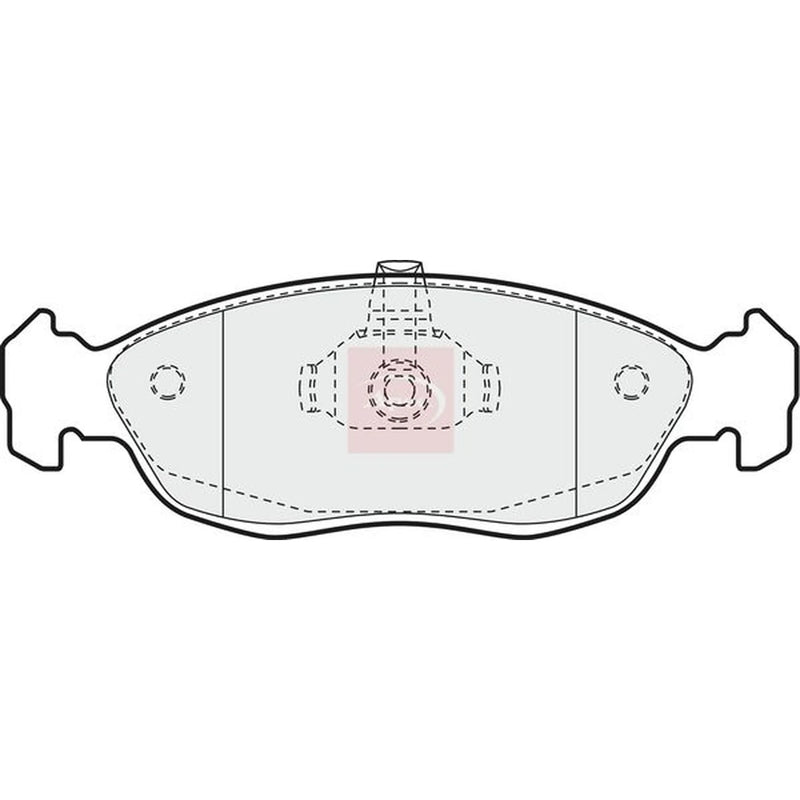 Apec Front Brake Pad Set PAD951