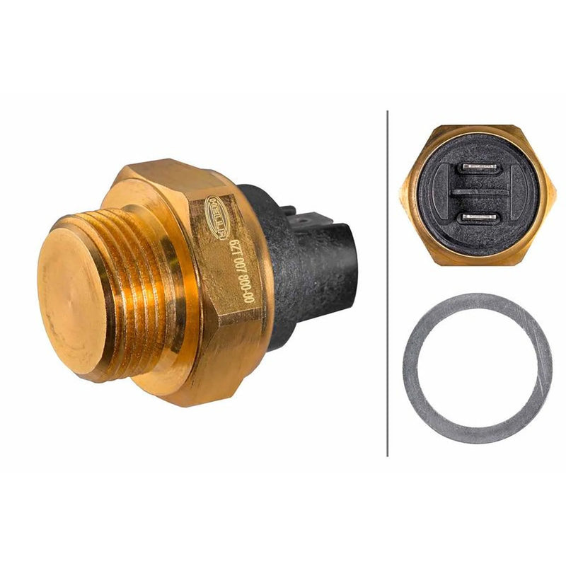 Hella Radiator Fan Temperature Switch Connectors fits Alfa Romeo 33 1983-1994