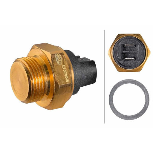 Hella Radiator Fan Temperature Switch Connectors fits Alfa Romeo 33 1983-1994
