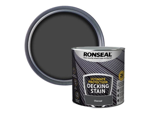Ronseal Ultimate Protection Decking Stain Charcoal 2.5 litre Ronseal - Dynamic Drive