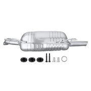 Hella End Silencer Rear fits Opel Astra G 1998-2005 1.8 2.0