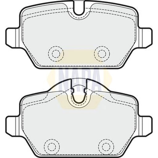 NAPA Rear Brake Pad Set NBP1769