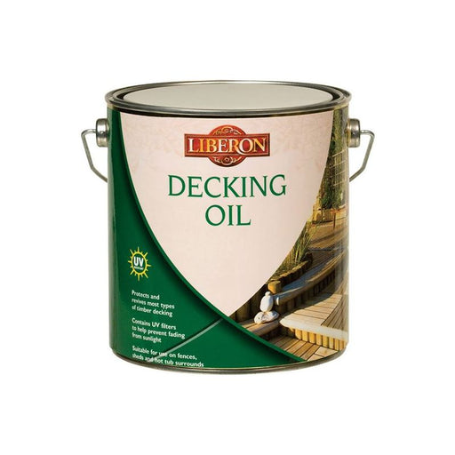 Liberon Decking Oil Teak 2.5 litre Liberon - Dynamic Drive
