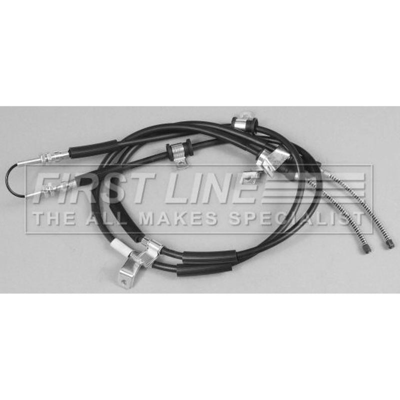 First Line Handbrake Cable Left Rear fits Daewoo Matiz 1998 on 0.8