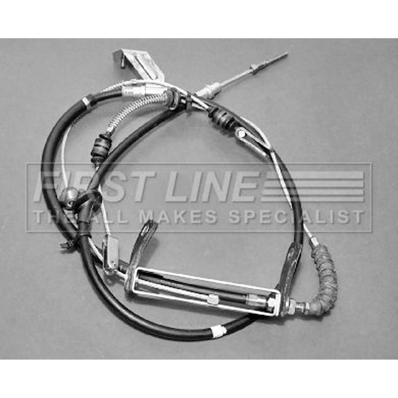 First Line Handbrake Cable Left Rear fits Kia Pride 1990-2001 1.1 1.3
