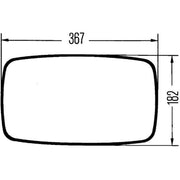 Hella Door / Wing Mirror both sides 8SB 003 978-001