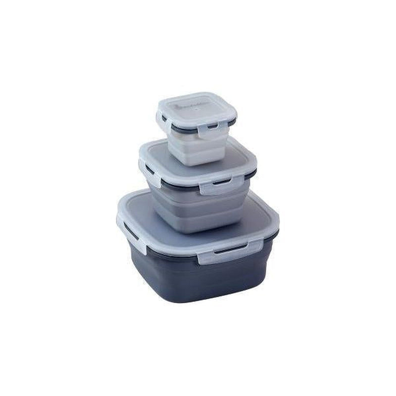 Folding food box set 3 pcs. | lightweight