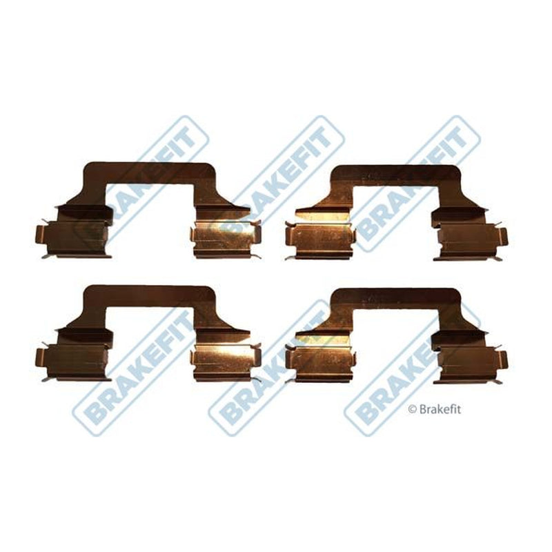 Apec Brake Pad Accessory Fitting Kit Front fits Citroën C5 III 2008-2015 2.2 2.7