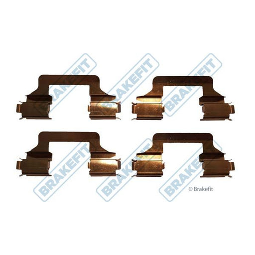 Apec Brake Pad Accessory Fitting Kit Front fits Citroën C5 III 2008-2015 2.2 2.7
