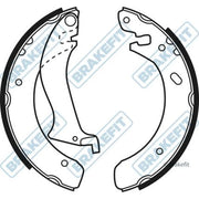 Apec Brake Shoe Set Axle Kit BSH1105