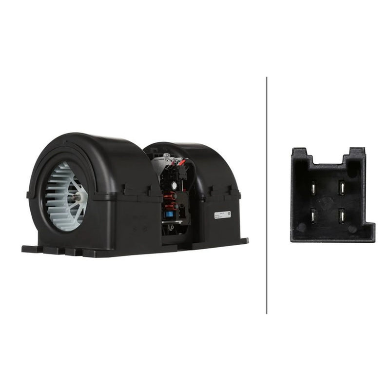 Hella Heater Blower Fan fits Man Tga 2000-2006