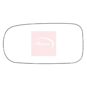 Apec Exterior Wing Mirror Glass Left fits Daimler Daimler Xj 1997-2003 4.0
