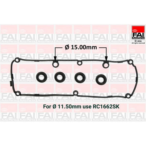 FAI Cylinder Head Cover Gasket RC1663SK