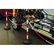 Laser Safety Barrier 4 Posts & Chain 8055 Laser - Dynamic Drive