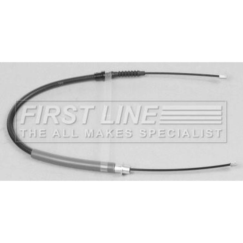First Line Handbrake Cable Left Rear fits Peugeot 607 2000-2006 2.0 2.2 3.0