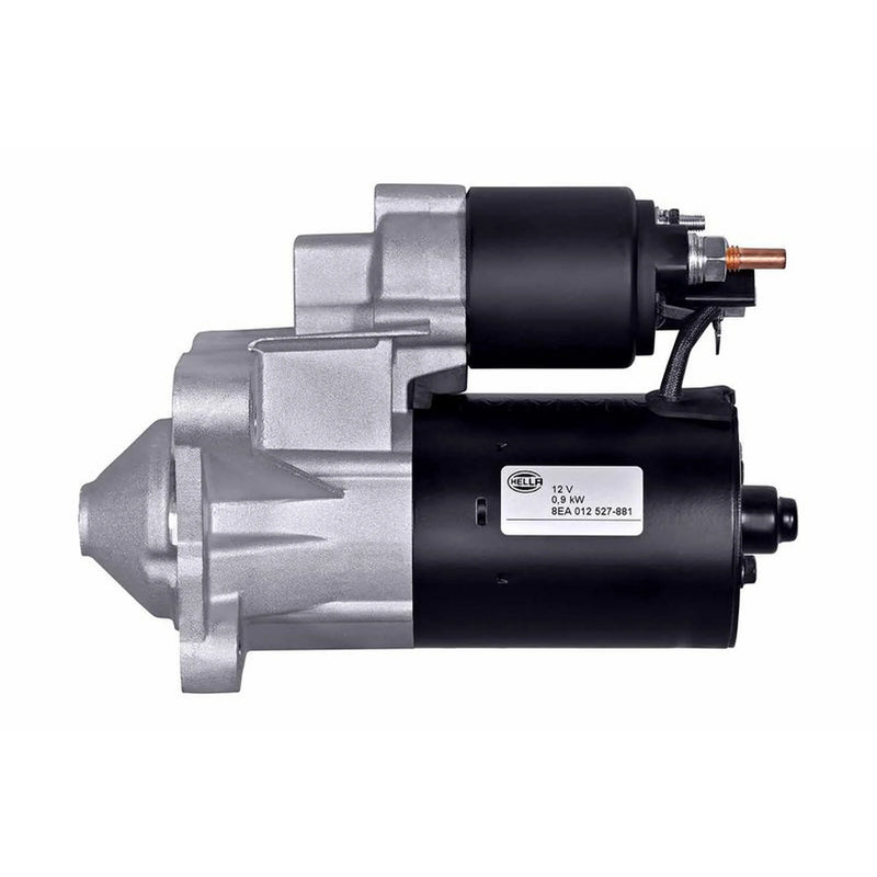 Hella Starter Motor 12V 0.9kW 9 Teeth fits Renault Avantime 2001-2003 2.0