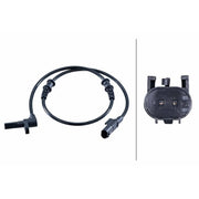 Hella ABS Wheel Speed Sensor Front 6PU 358 251-351