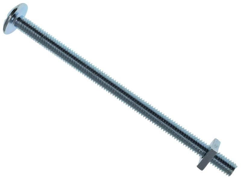 METALMATE Roofing Bolt & Nut ZP M6 x 100mm (Box 25) METALMATE� - NN4 Online