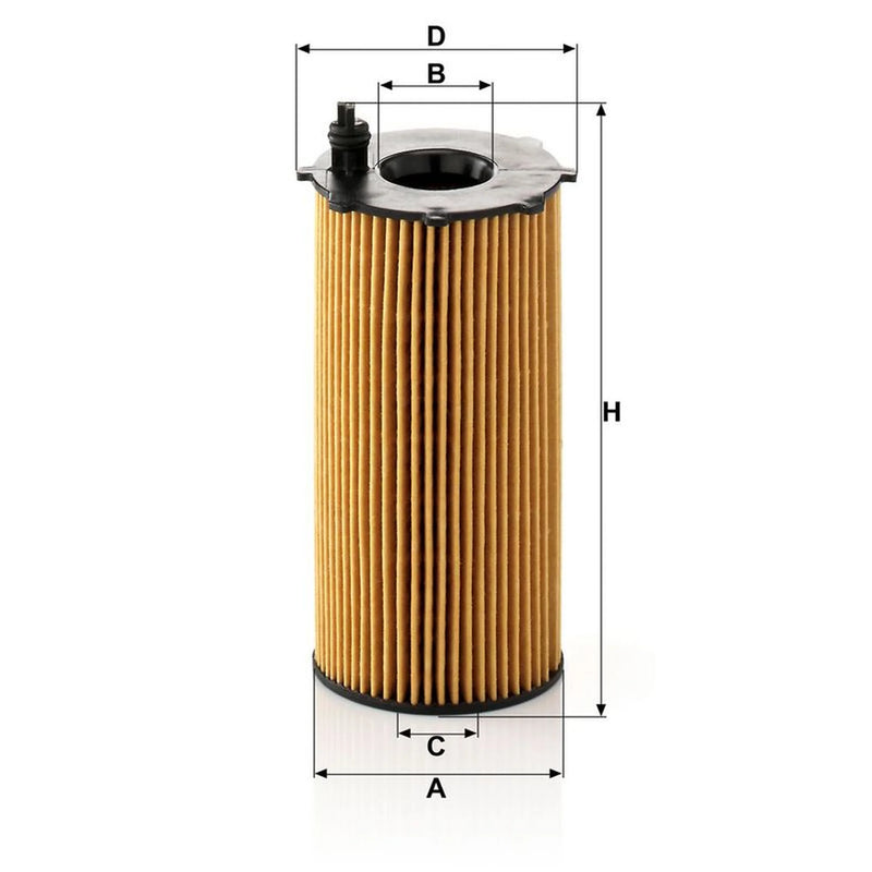 MANN-FILTER Service Kit with Air & Oil Filters fits Jeep Cherokee 2004-2008 2.8