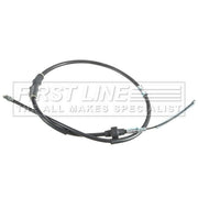 First Line Handbrake Cable Left Rear fits Mitsubishi Lancer VII 2000-2013