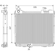Valeo Engine Radiator 701403