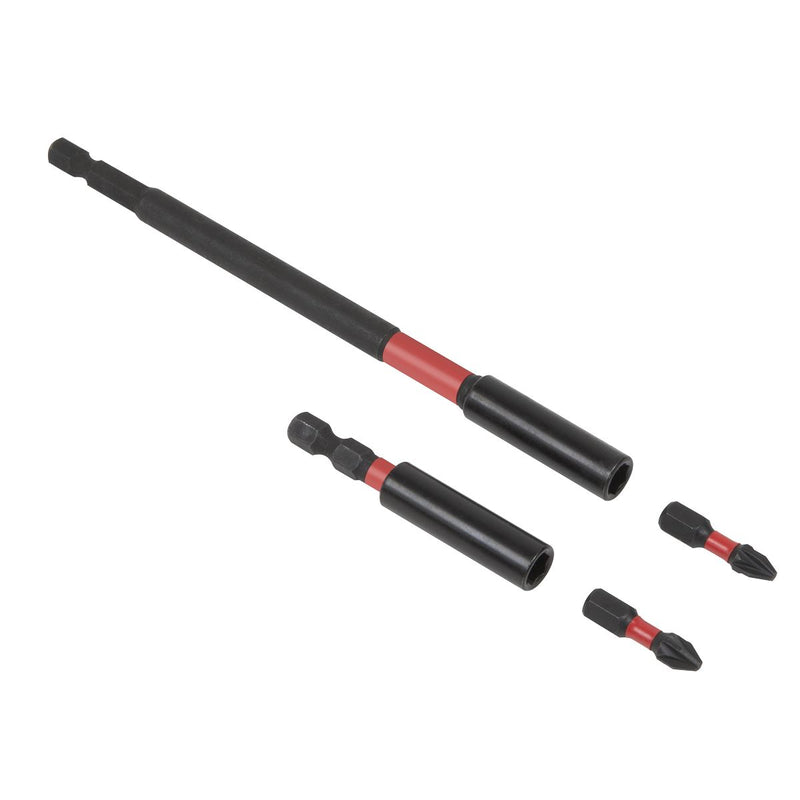 Sealey Premier Premier Impact Grade Power Tool Bit Holder Set 4pc AK8276 Sealey Premier - Dynamic Drive