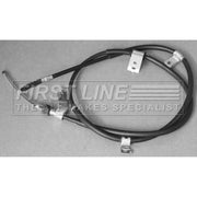 First Line Handbrake Cable Right Rear fits Mitsubishi Triton 2005-2015 2.5