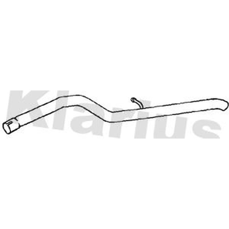 Klarius Exhaust Pipe OD fits Ford Tourneo Custom V362 Bus 2012-2015 2.2