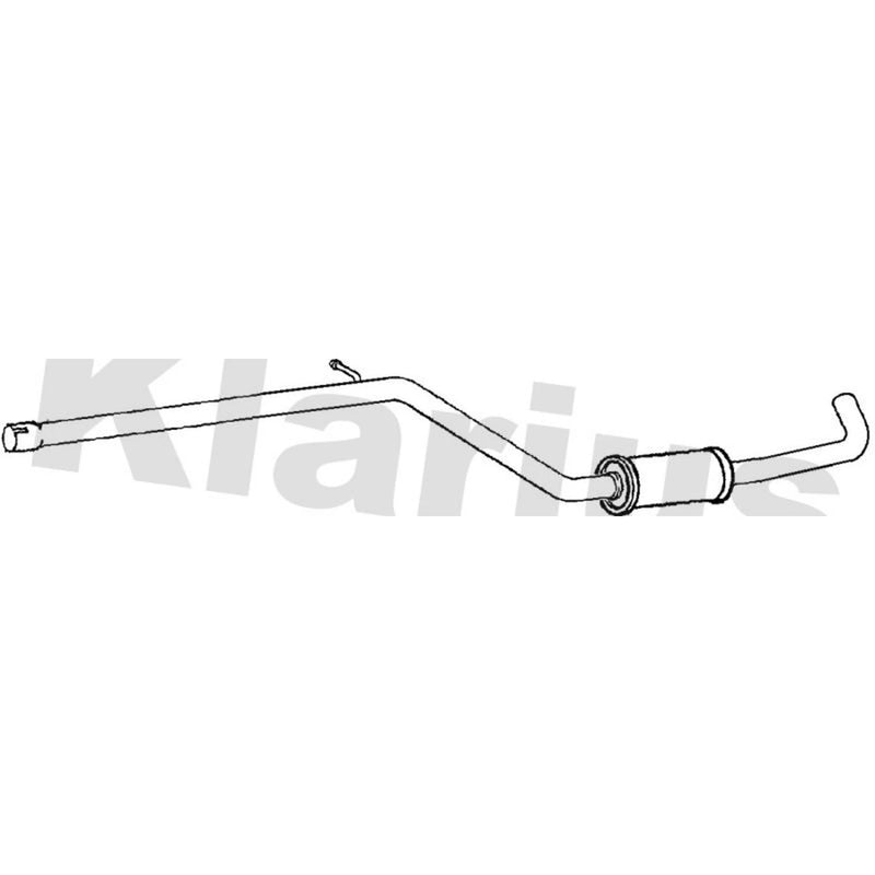 Klarius Box With Centre Pipe Centre fits Seat Altea 2004-2010 1.6