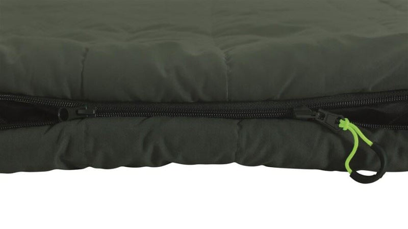 Outwell Camper Lux Double Forest Green Double Sleeping Bag Outwell - Dynamic Drive