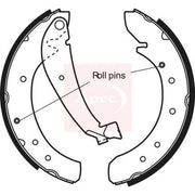 Apec Brake Shoe Set Axle Kit fits Citroën Dispatch II 2007-2016 1.6 2.0