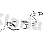 Klarius Box With Tail Pipe Rear fits Kia Pro Cee'D 2008-2012 1.6