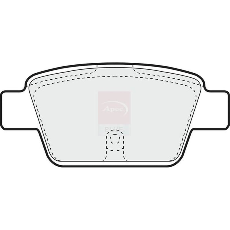 Apec Rear Brake Pad Set PD3128